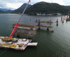 Obras na Ponte de Guaratuba
