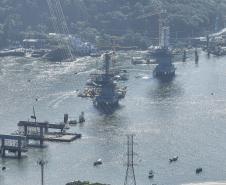 Obras ponte de guaratuba