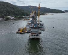 Obras ponte de guaratuba