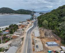 Obras ponte de guaratuba
