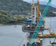 Obras ponte de guaratuba