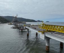 Obras ponte de guaratuba