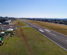 nova pista do aeroporto de Campo Mourão