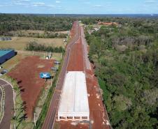 Obras Duplicação da Rodovia das Cataratas em Foz do Iguaçu