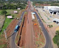 Obras Duplicação da Rodovia das Cataratas em Foz do Iguaçu