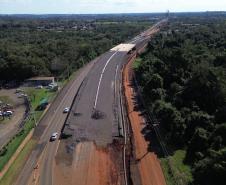 Obras Duplicação da Rodovia das Cataratas em Foz do Iguaçu