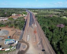 Obras Duplicação da Rodovia das Cataratas em Foz do Iguaçu