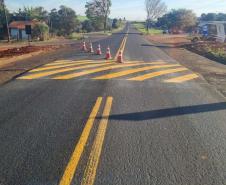 Melhoria em rodovia