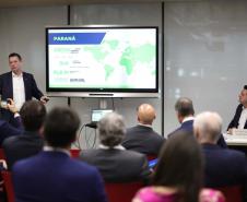 Governador apresenta potenciais de infraestrutura do Paraná a empresários espanhóis