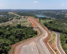 Obras da Perimetral Leste de Foz do Iguaçu