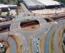 Obras Trevo do Catuaí em Maringá