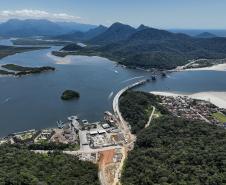 Obras ponte de guaratuba