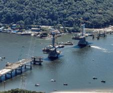 Obras ponte de guaratuba