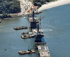 Obras ponte de guaratuba