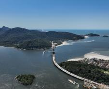 Obras ponte de guaratuba