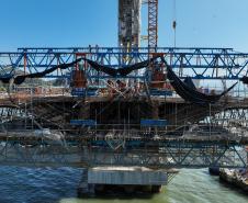 Obras ponte de guaratuba