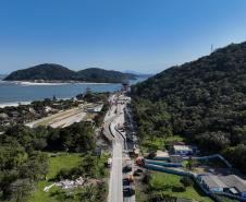 Obras ponte de guaratuba