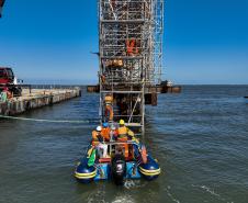 Obras ponte de guaratuba