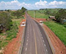 estrada entre Ramilândia e Santa Helena