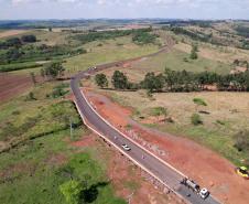 estrada entre Ramilândia e Santa Helena