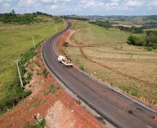estrada entre Ramilândia e Santa Helena