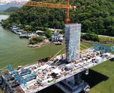 Obras ponte de guaratuba