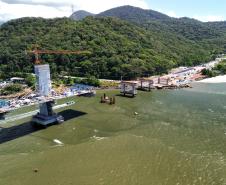 Obras ponte de guaratuba