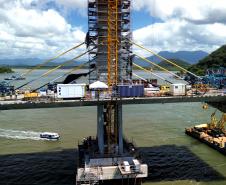 Obras ponte de guaratuba