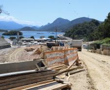 Obras ponte de guaratuba