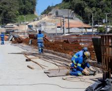 Obras ponte de guaratuba