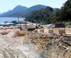 Obras ponte de guaratuba