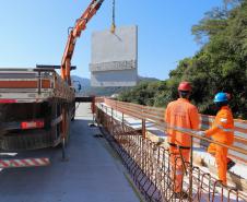 Obras ponte de guaratuba
