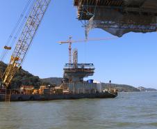 Obras ponte de guaratuba