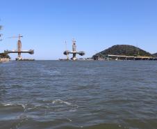 Obras ponte de guaratuba