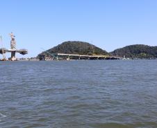 Obras ponte de guaratuba