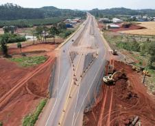 Obras da Nova duplicação da PRC-466