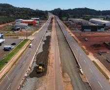 Obras da Nova duplicação da PRC-466