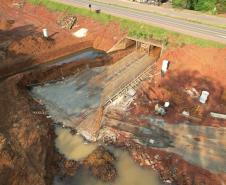 Obras da Nova duplicação da PRC-466