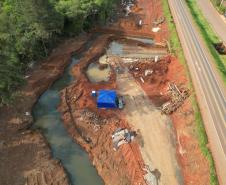 Obras da Nova duplicação da PRC-466