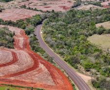 Trecho da  BR-369, entre Cascavel e Campo Mourao