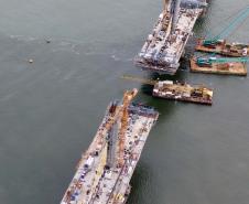 Obras Ponte de Guaratuba