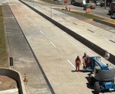 bras do segundo lote da duplicação da Rodovia dos Minérios