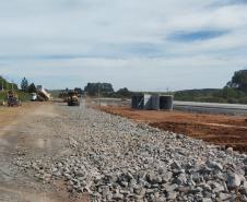 Obras da Duplicação em concreto da PRC-466