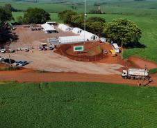 Obras da pavimentação de rodovias de Nova Aurora, Tupãssi e Cafelândia