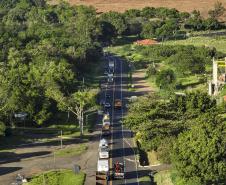 obras da duplicação entre Jacarezinho e Santo Antonio da Platina