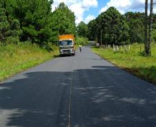 Conservação na PR-364 em Goioxim