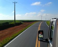 Conservação na PR-364 em Goioxim