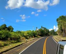 PRC-158 em Rio Bonito do Iguaçu, serviços de reperfilagem e sinalização