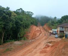 PR-092 em Doutor Ulysses será interditada para avançar em obra de pavimentação