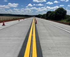 Restauração da PR-151 entre Ponta Grossa e Palmeira tem os primeiros quilômetros prontos